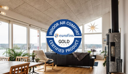 Träullit Acoustic awarded the Eurofins IAC Gold Certificate!